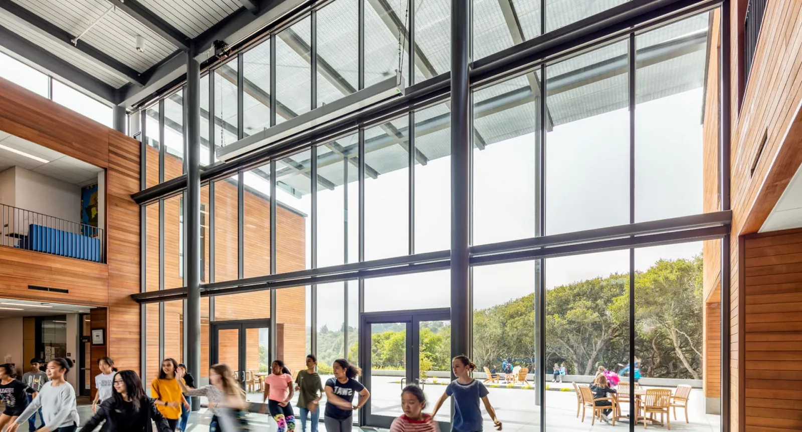 Crystal Springs Uplands School campus in Hillsborough, CA