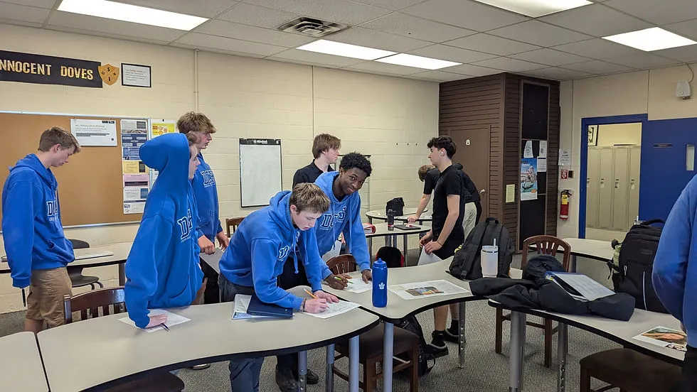 Durham Christian High School campus in Bowmanville, Ontario