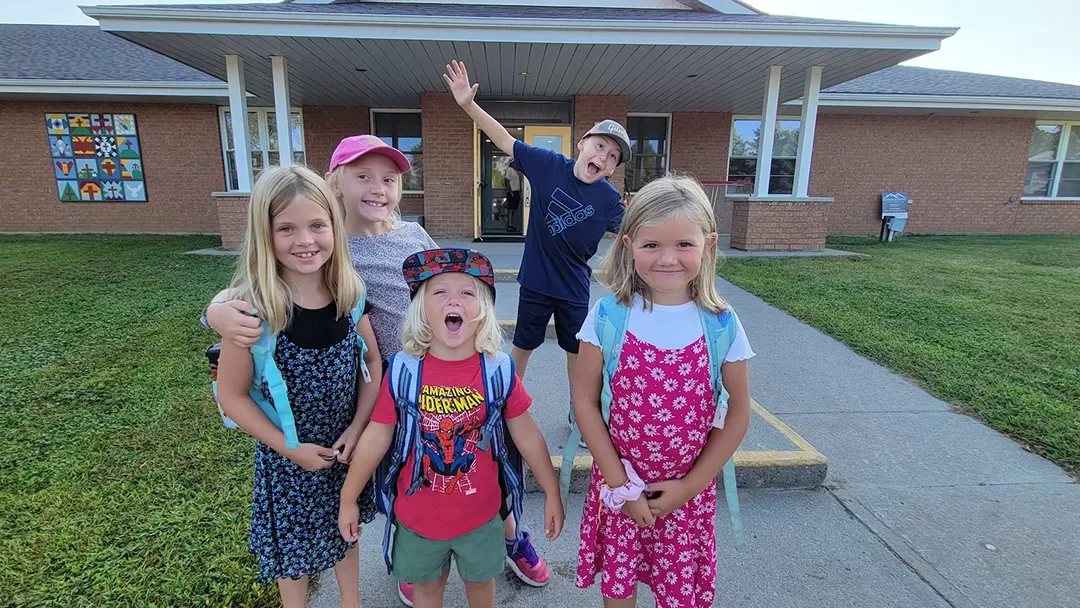 Quinte Christian High School campus in Belleville, Ontario