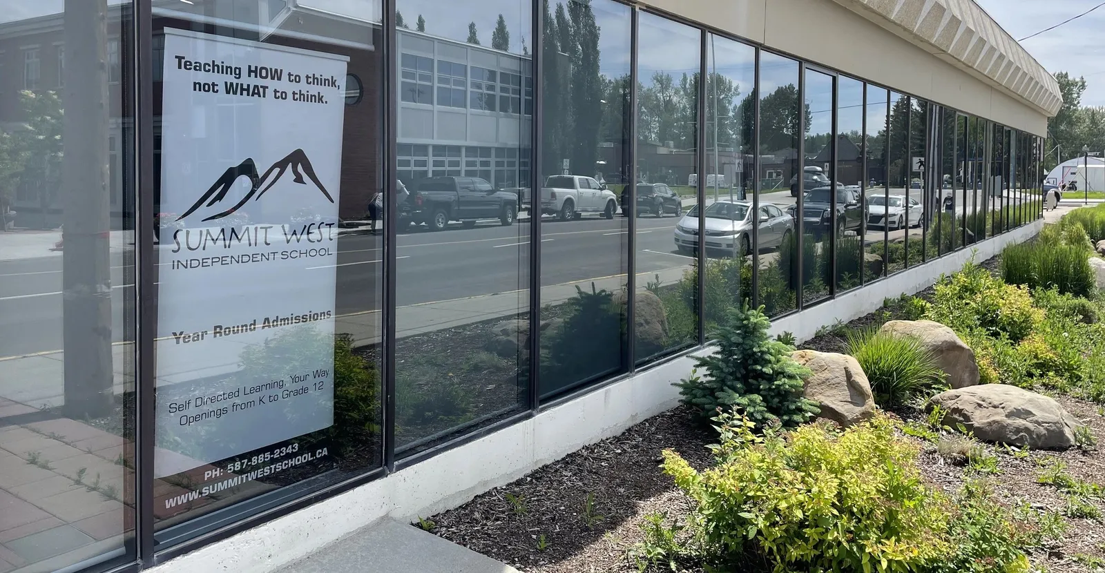 Summit West Independent School campus in Okotoks, Alberta