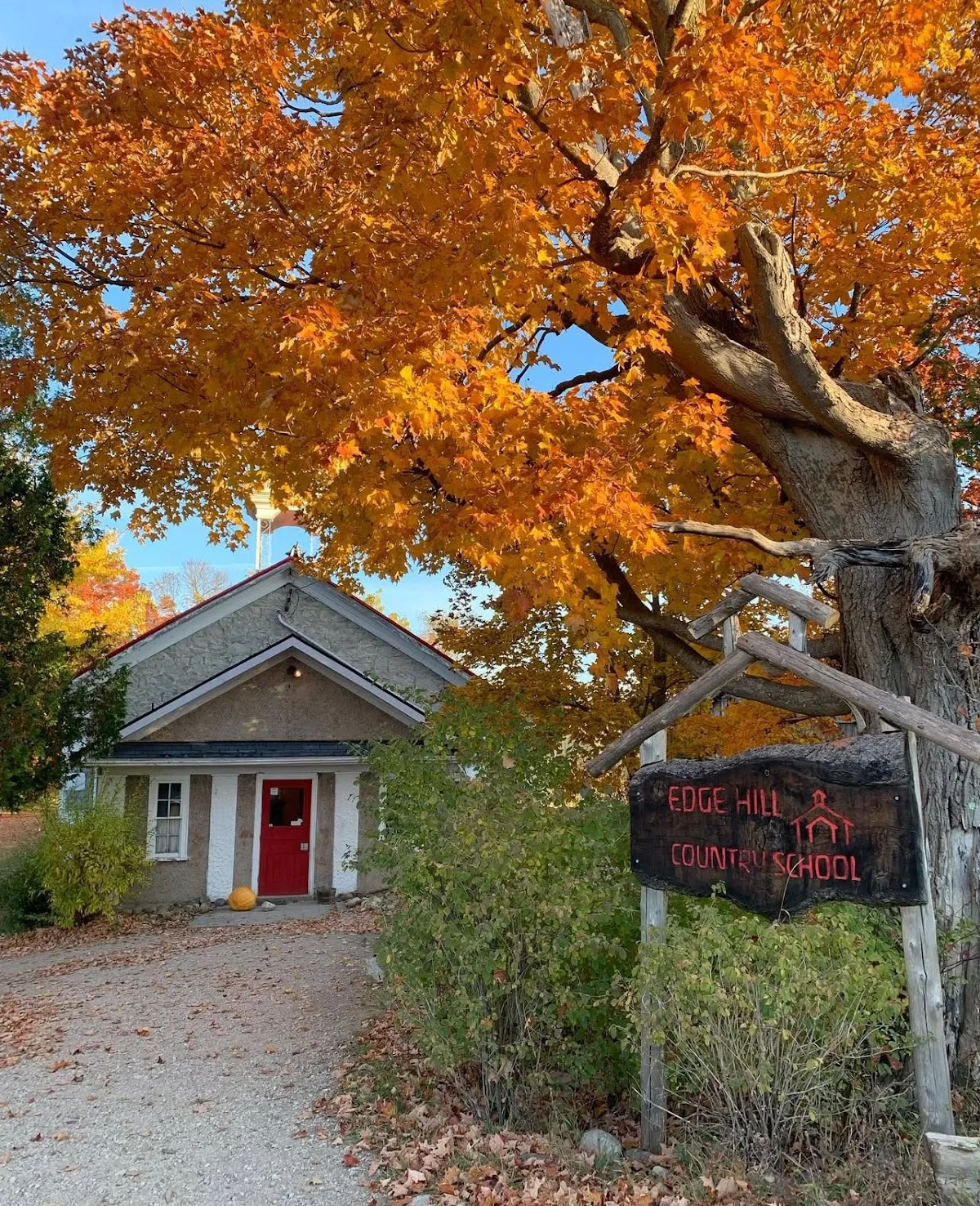 Edge Hill Country School campus in Durham, Ontario